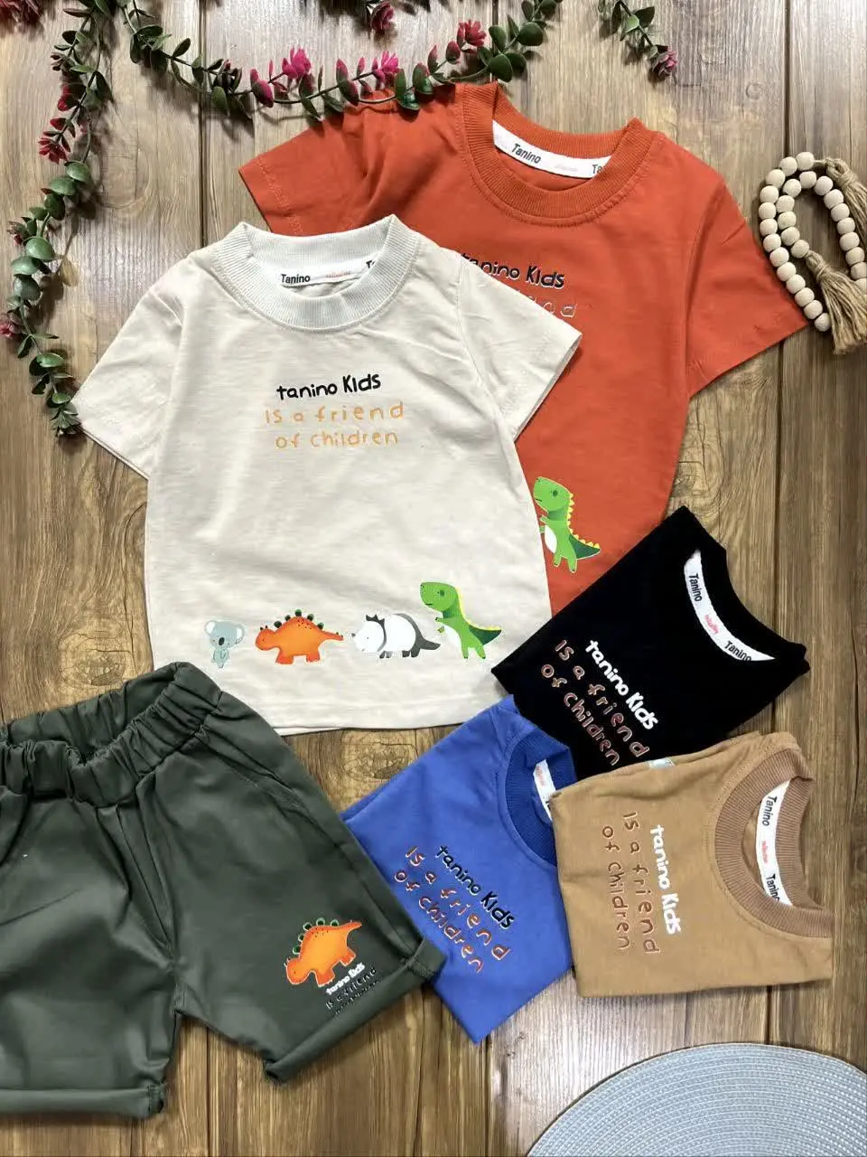تیشرت شلوارک حیوانات🦖
