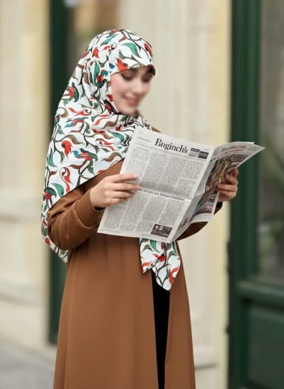 یه روسری که خودش یه تابلوی...