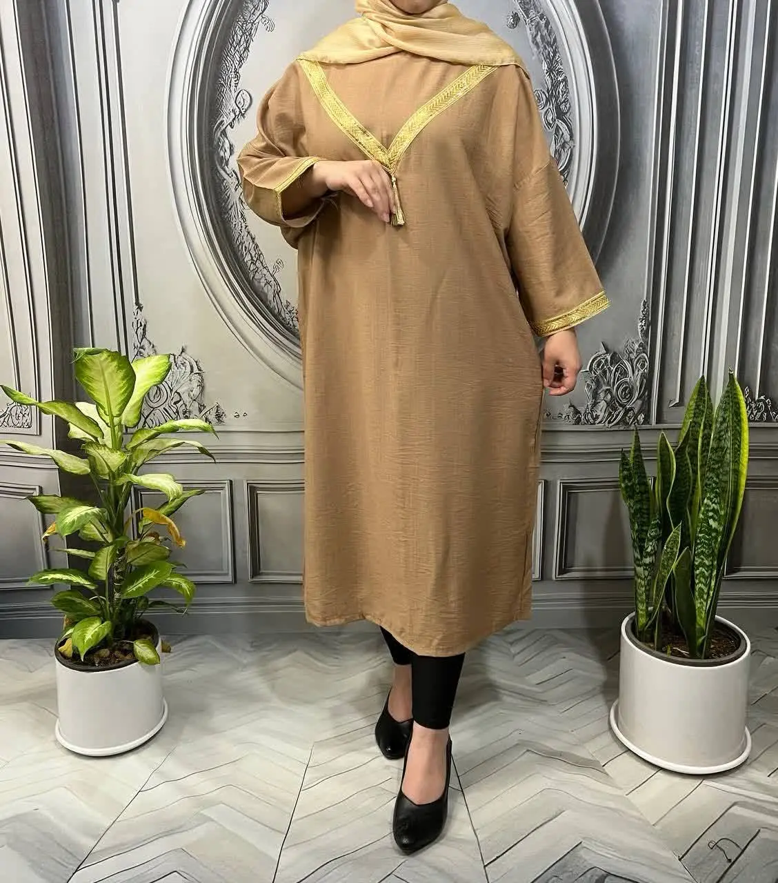 🖋نام: مانتو عبایی باران
