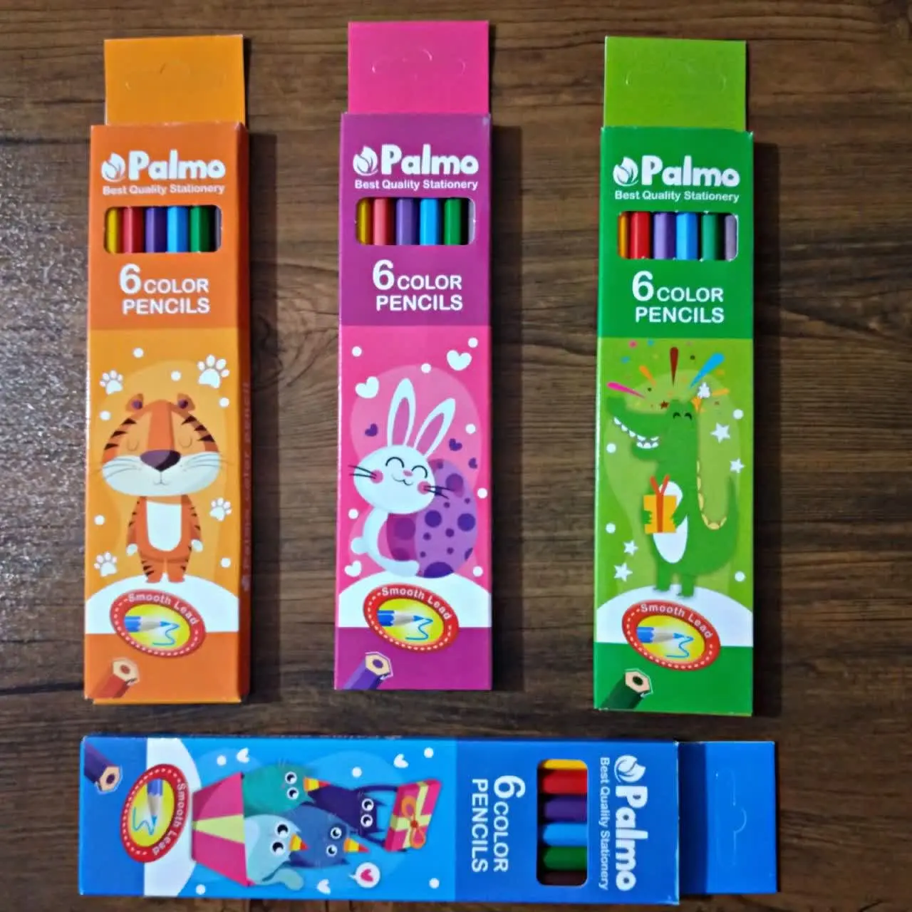 📌 نام محصول: مداد رنگی ۶ رنگ

