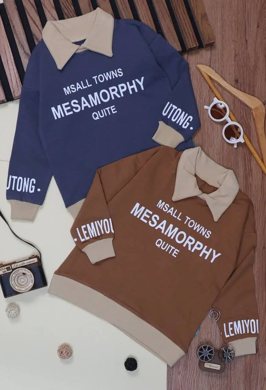 👕نام کالا: #بلوز_تک یقه دار پسرانه 
