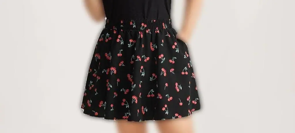 دامن کیوت گیلاسی مخصوص خانم...