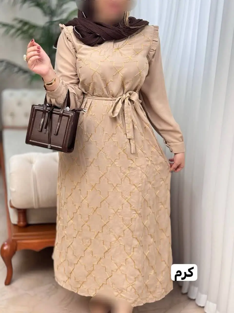 🖋نام: پیراهن بلند ماهرو ۳
