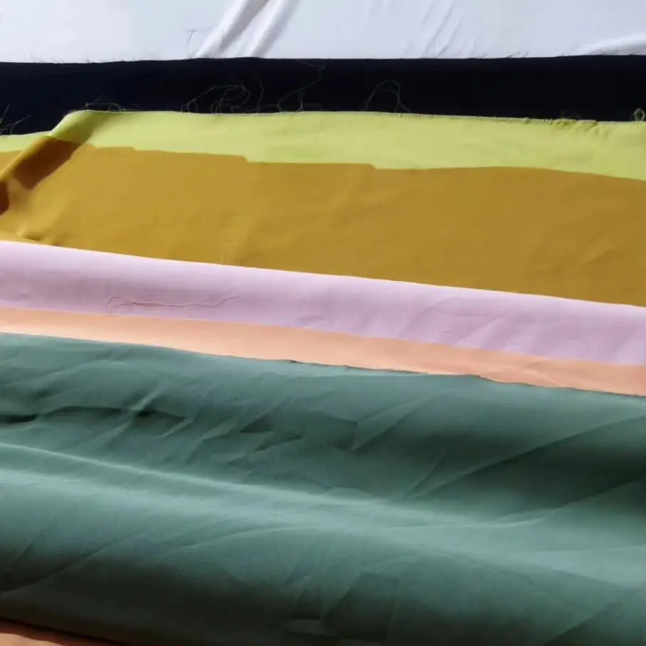 نوع پارچه: کرپ حریر اصلی گرم بالا
