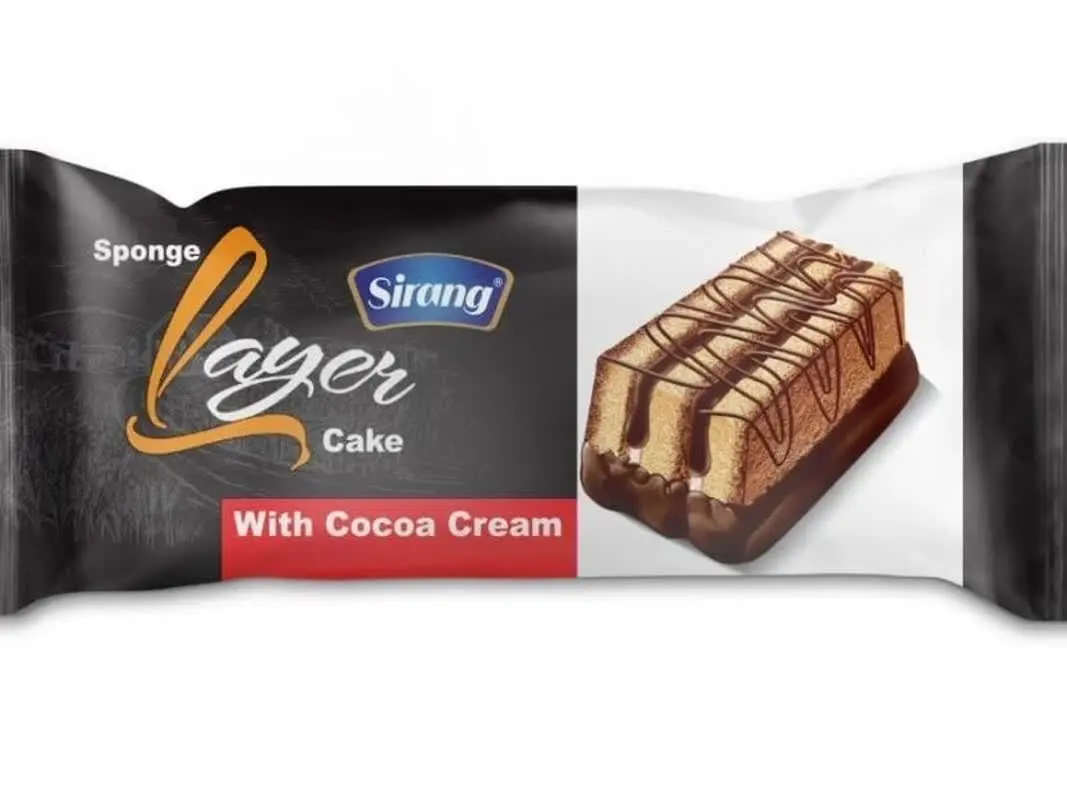 #کیک_سه_لایه_روکش_دار_سیرنگ 
