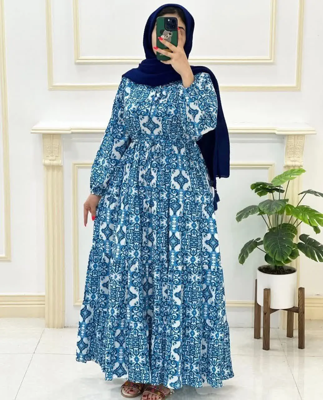 💞پیراهن ساحلی شیک حاشیه دار💞
