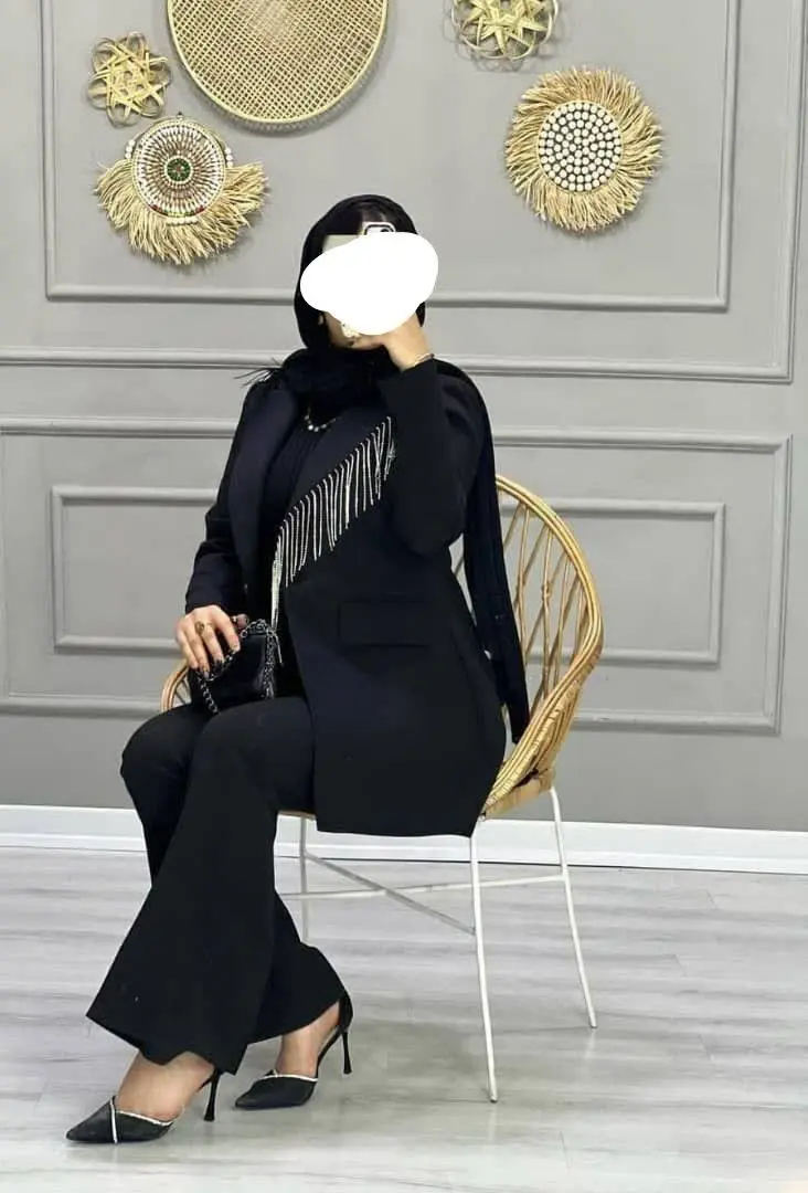 👗نام: کت شلوار زنجیری ملورین✨
