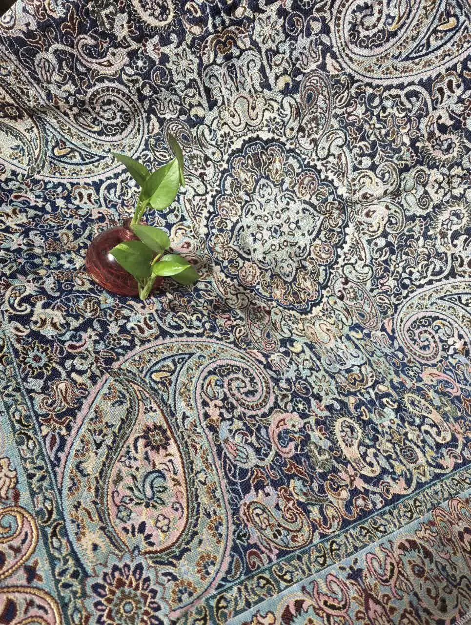 روفرشی ابریشم با طرح ترمه 😍👌✨