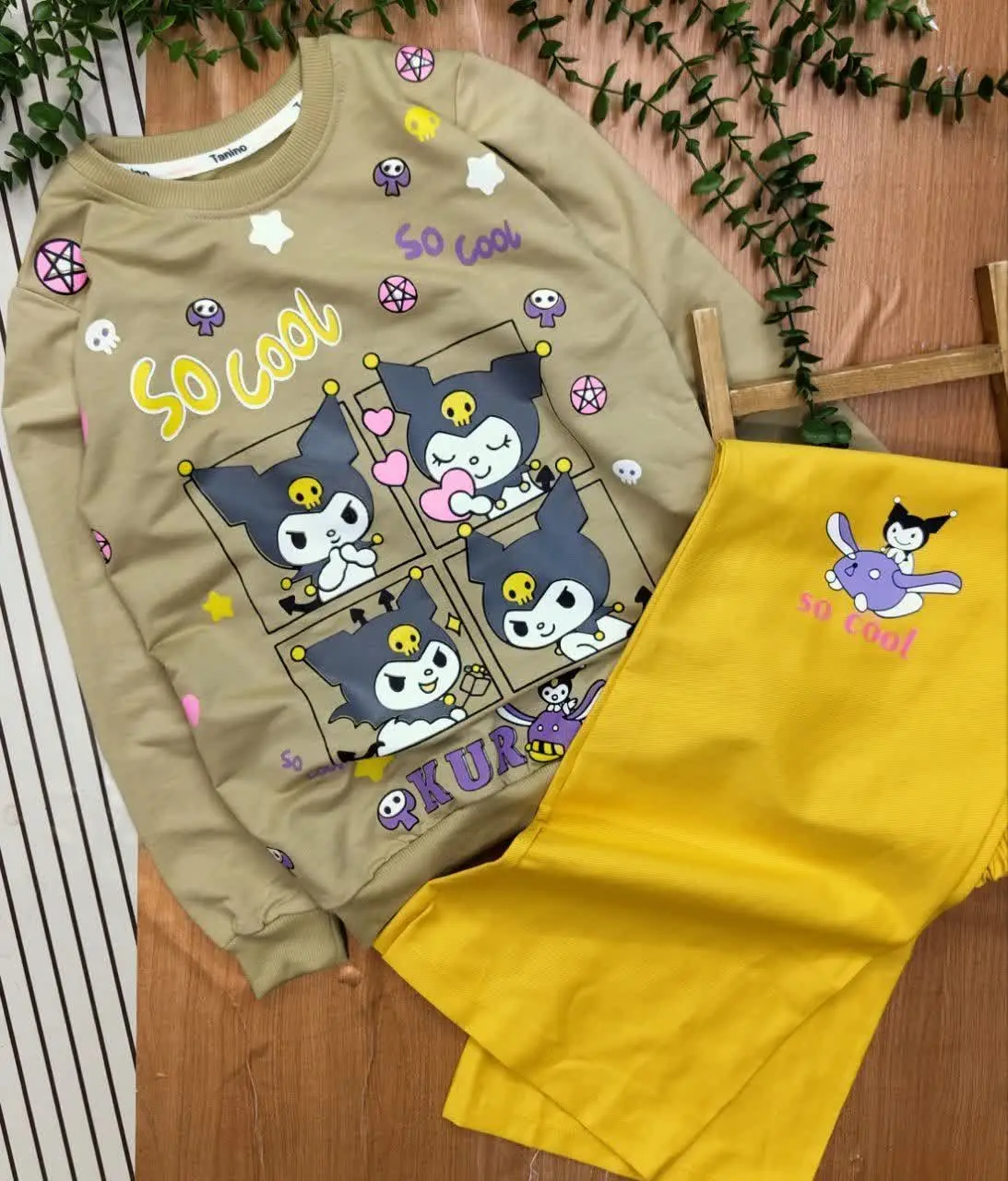 بلوز و شلوار بگ دخترانه کرو...