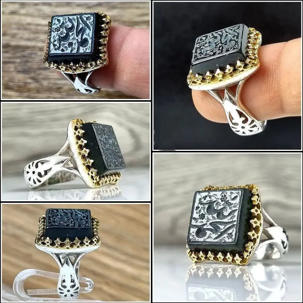 💎با حکاکی حرفه‌ای: «الحمدلله» 
