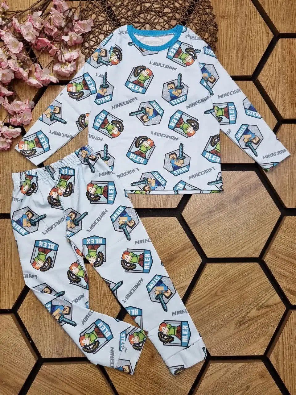 🍀بلوز شلوار تصویری پسرانه🧑