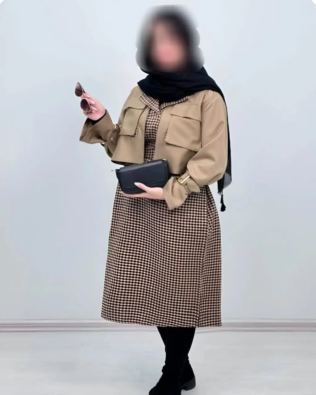 🍂نام: ست کت و سارافون نسرین 
