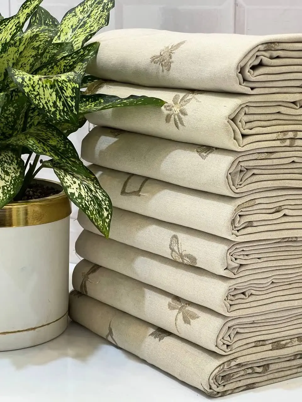 🛍️ #لنین لمه‌ سوزندوزی 🛍️
