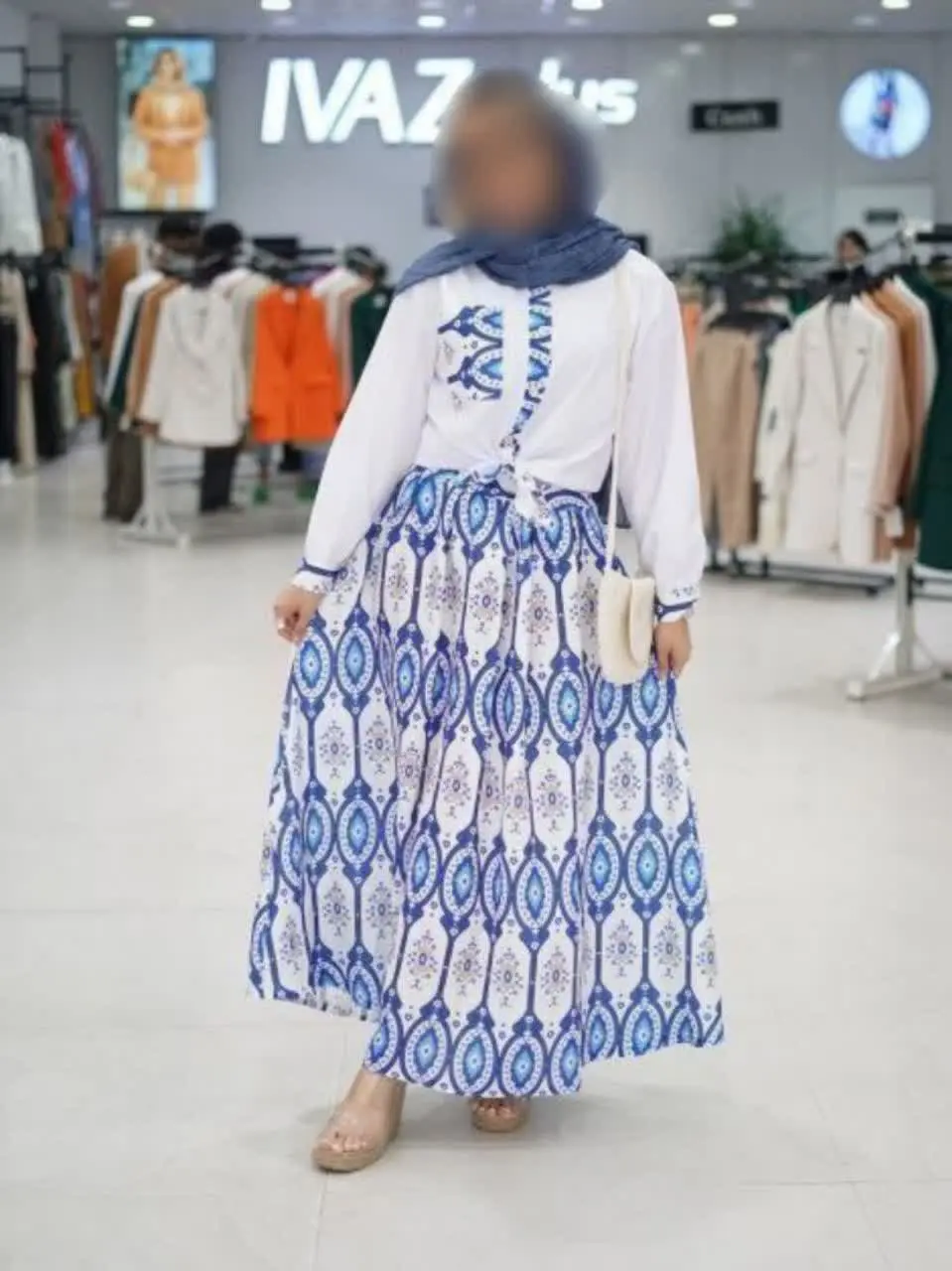 ❤️نام: بلوز و دامن مدل اقاقیا
