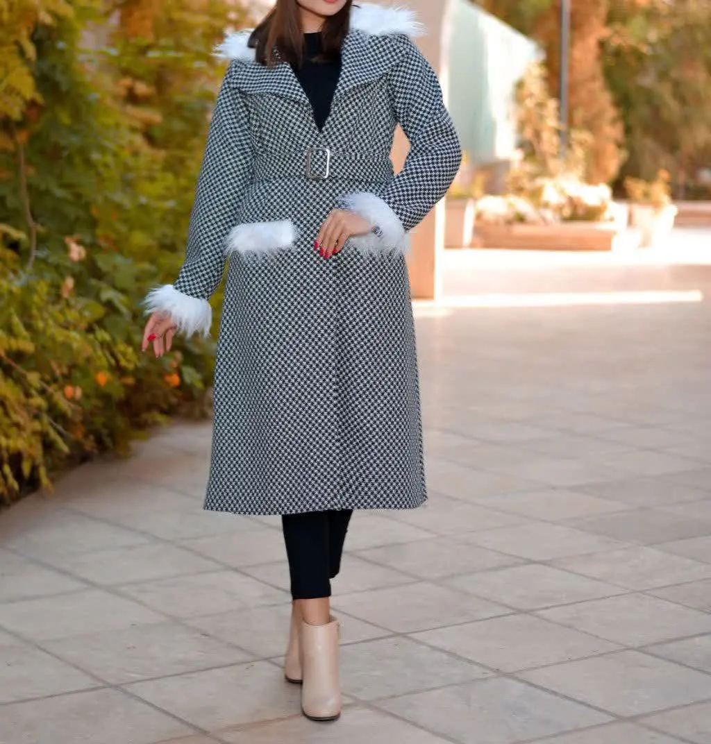 💞پالتو خز دار پرفروش مدل ماری💞
