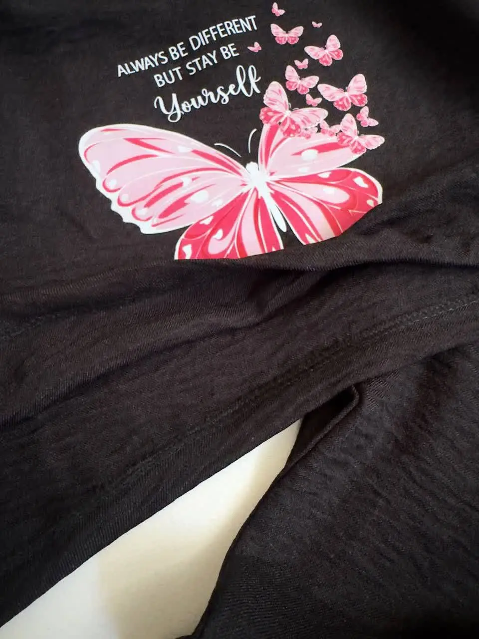 کراپ شلوار پروانه مشکی 🖤
