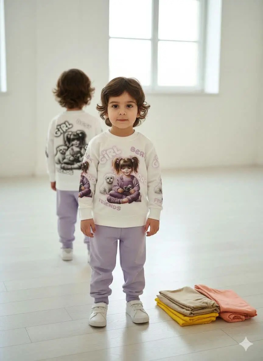 🧶 ست بلوز شلوار 💎 فول ساب بچه