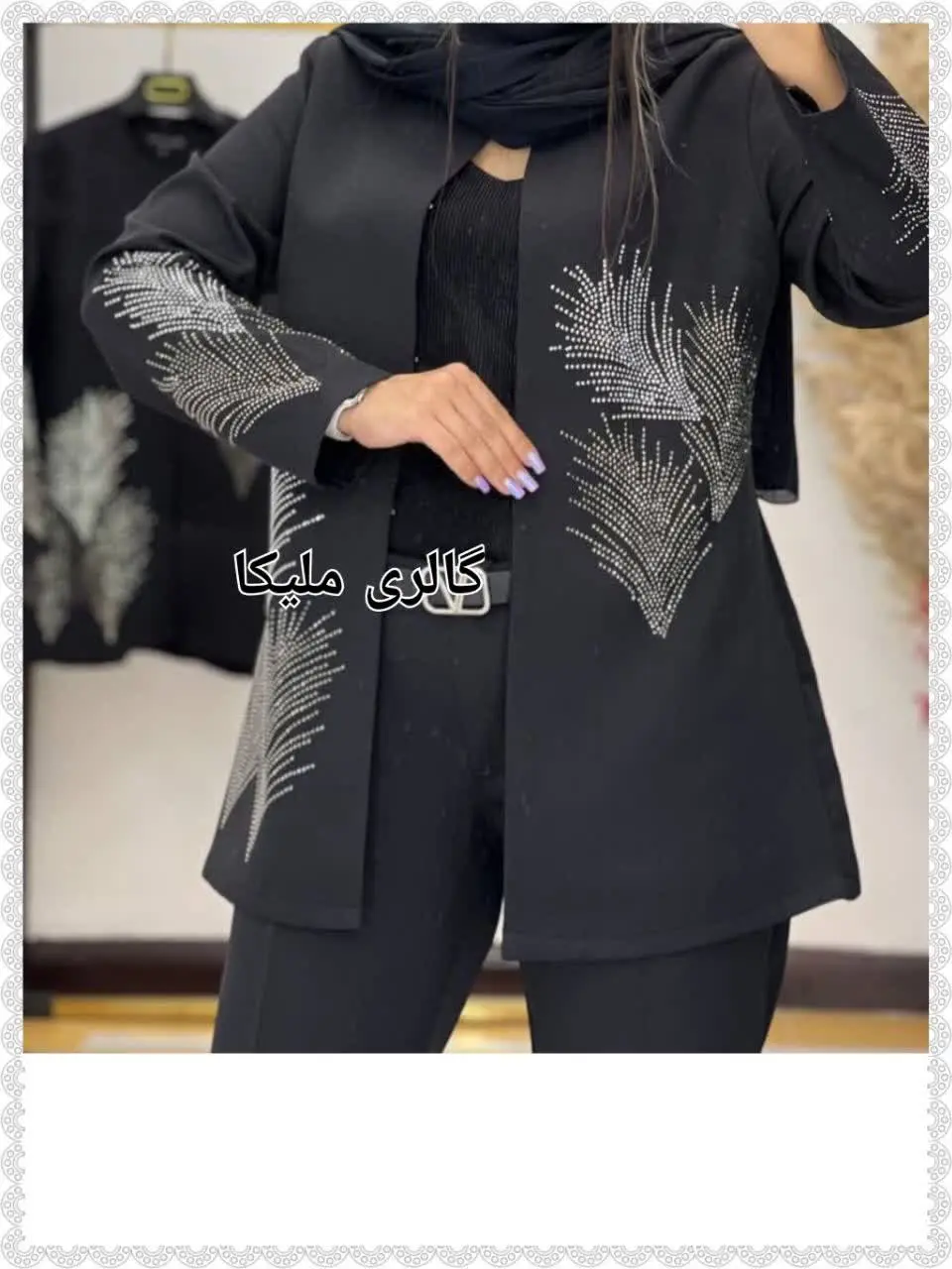 🖋نام: کت شلوار مجلسی طرح برگ
