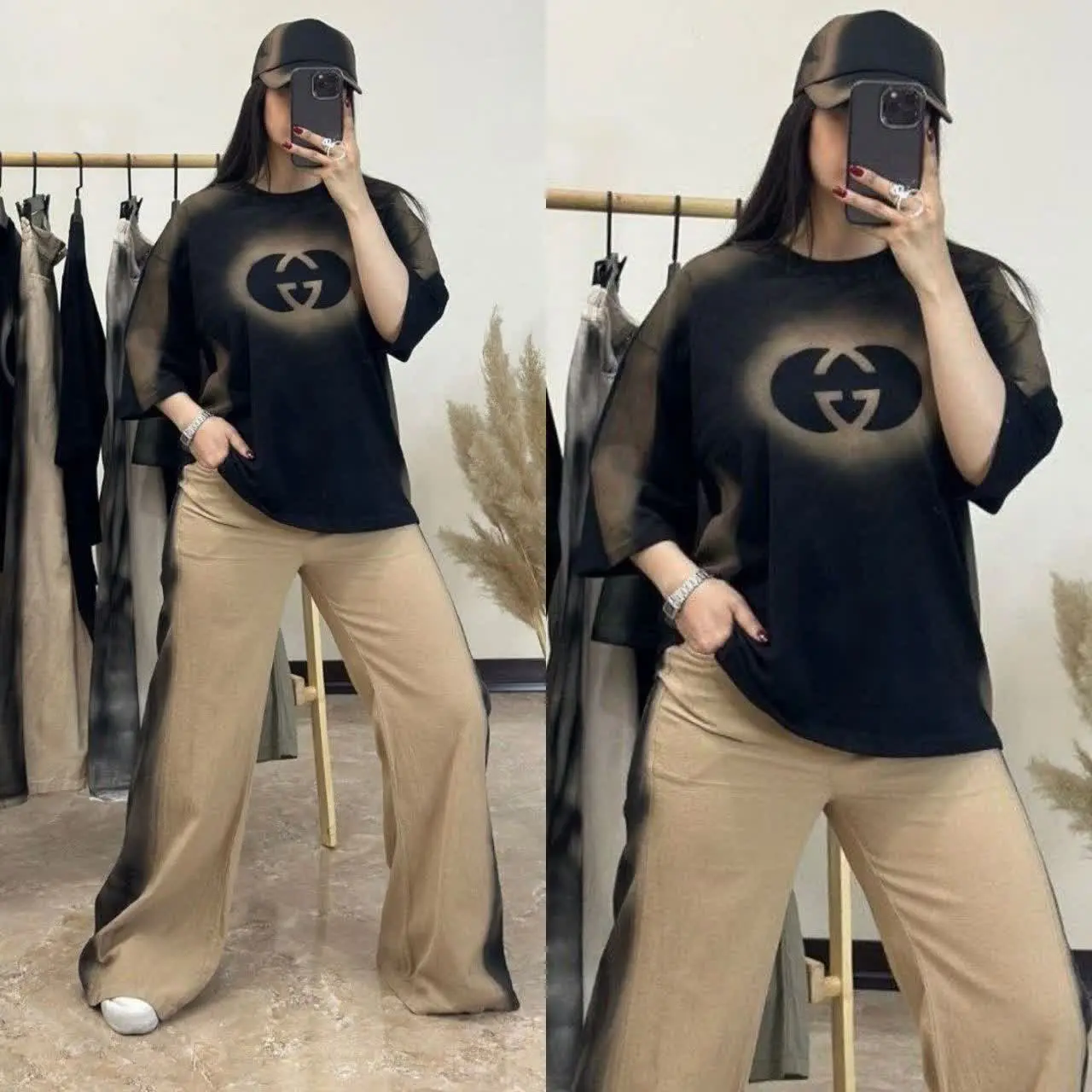 ست تیشرت شلوار خوشگلمون رسی...