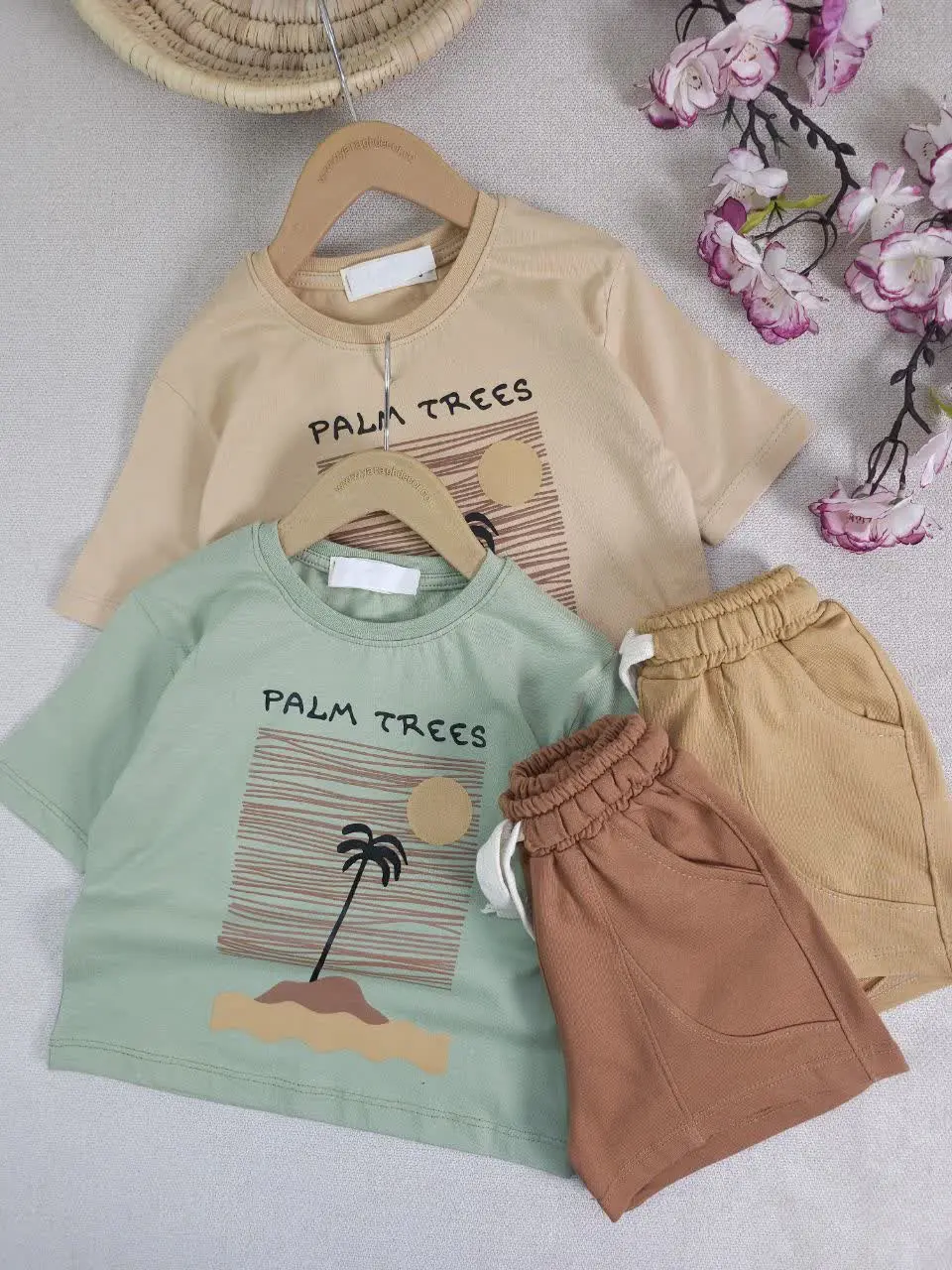 تیشرت شورتک پسرانه Palm 
