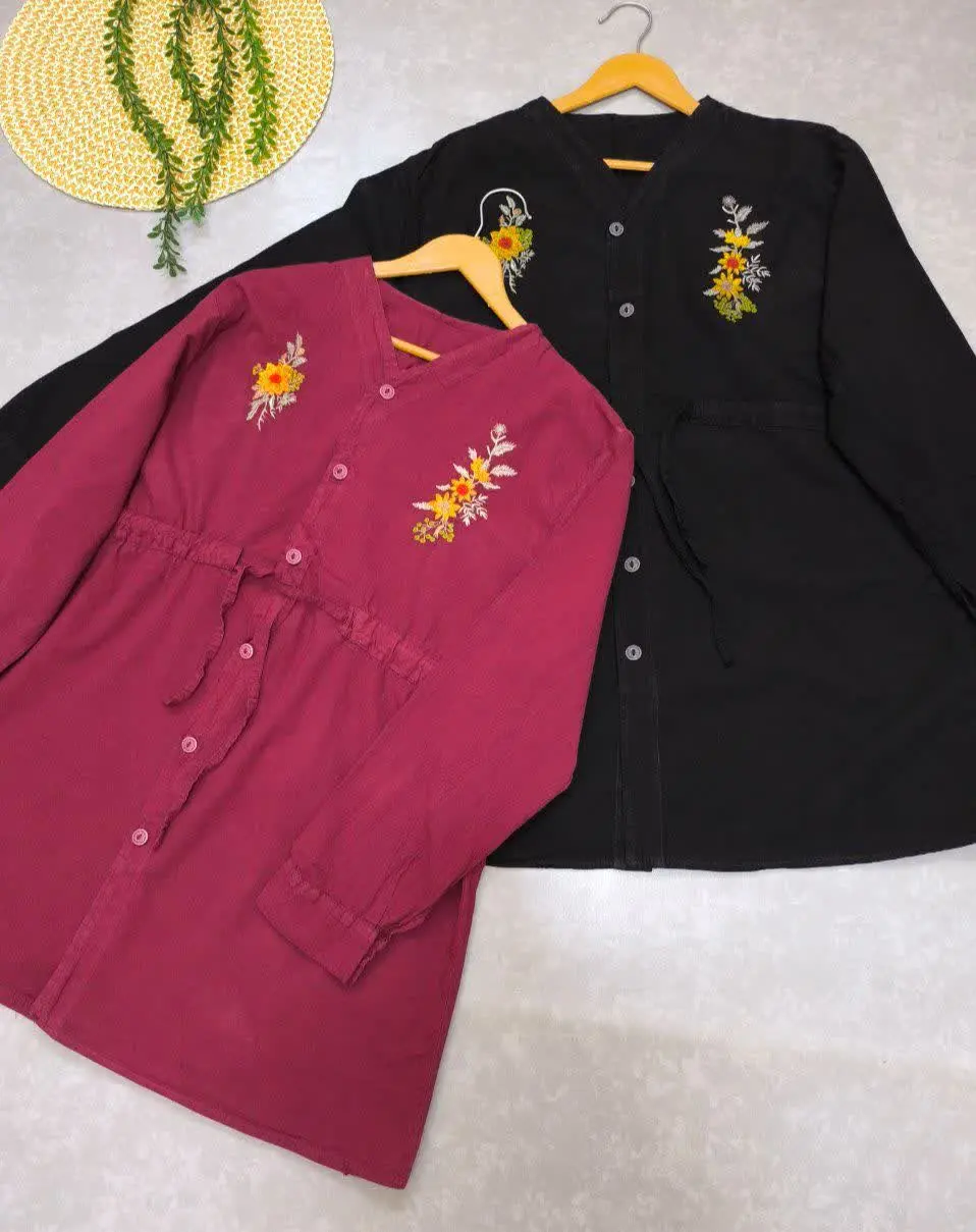 ✅شومیز زیتون، لینن درجه یک