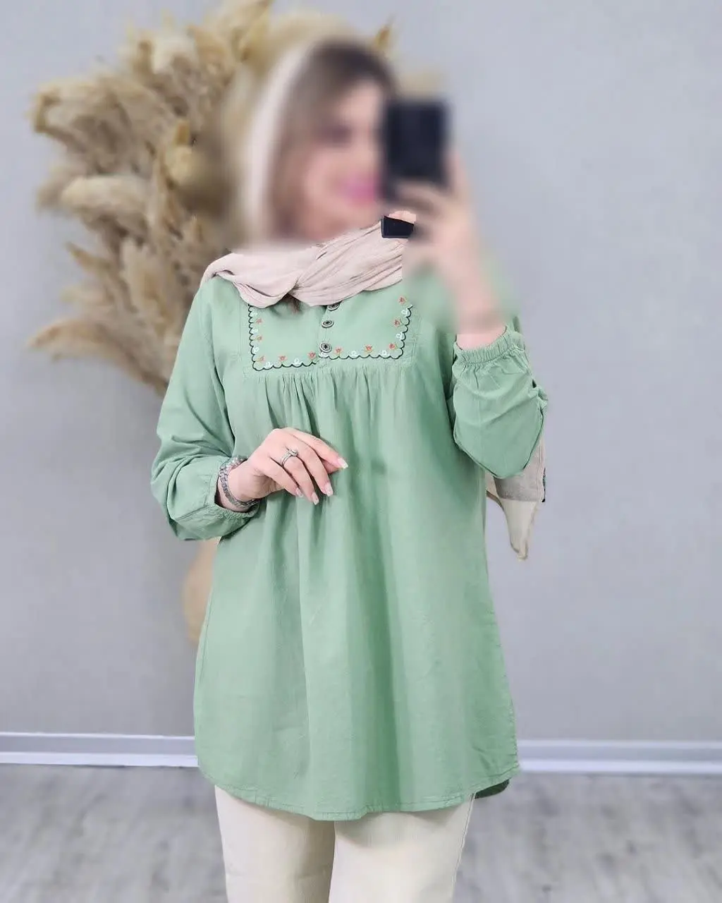 💥 #شومیز مانتویی #گیسو
