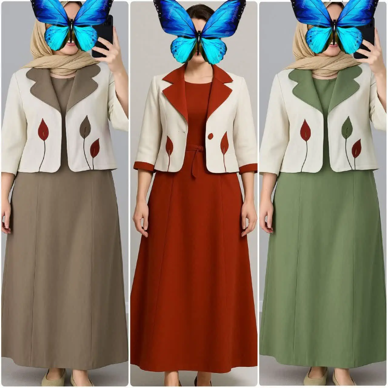 نام: کت و سارافون پرطرفدار ژیوان
