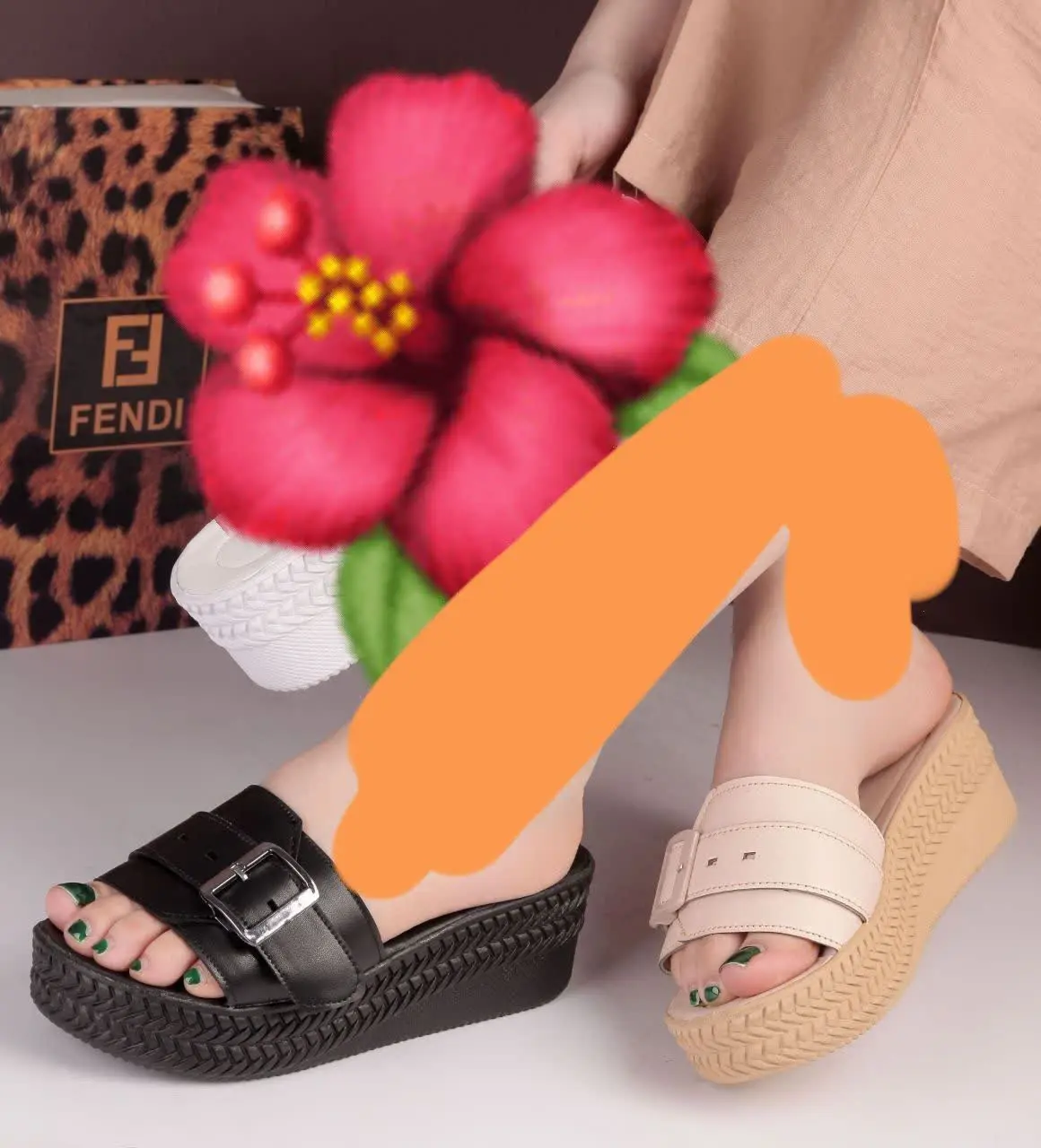 🖌 رنگ بندی: مشکی - کرم -