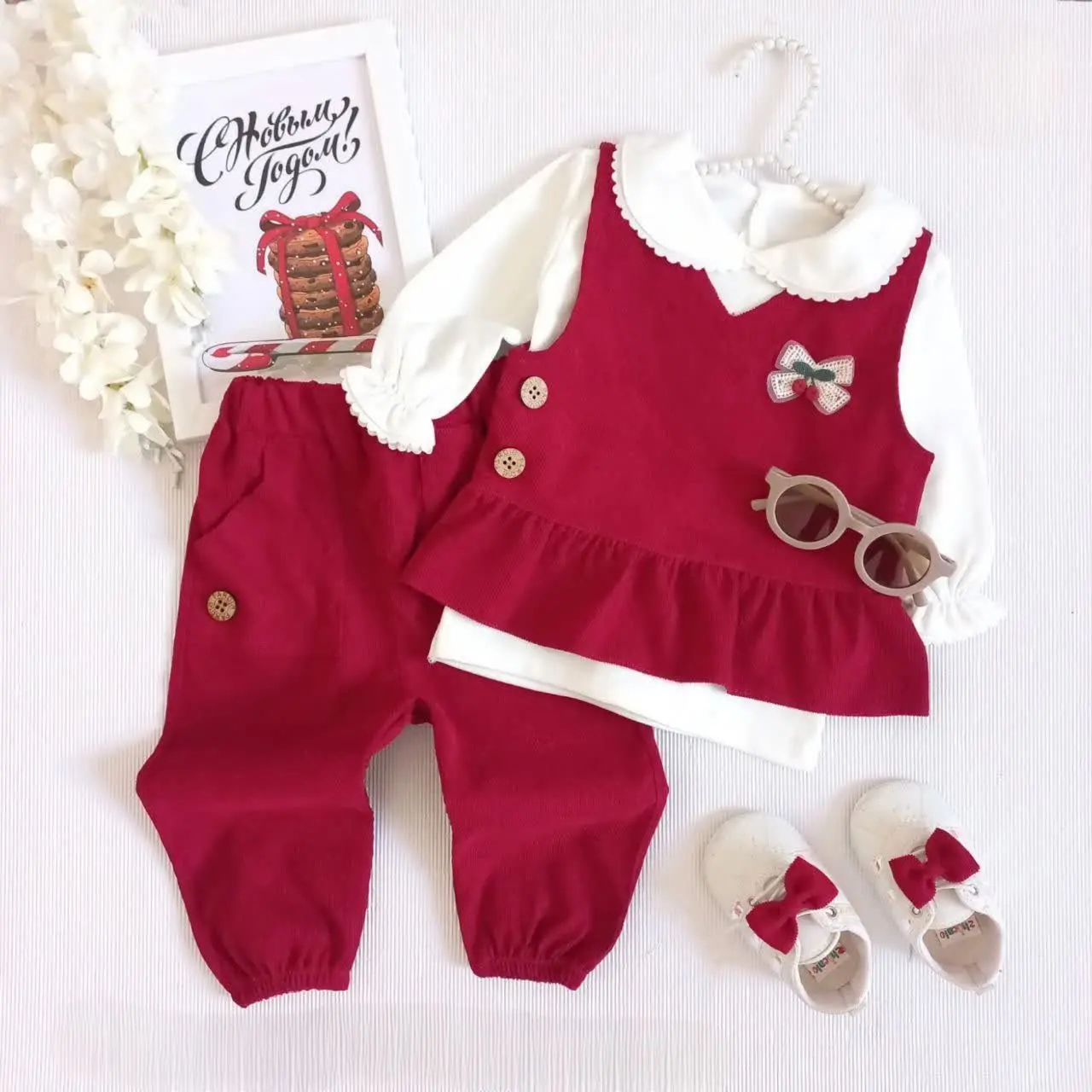 بلوز، شلوار و سارافون دخترانه
