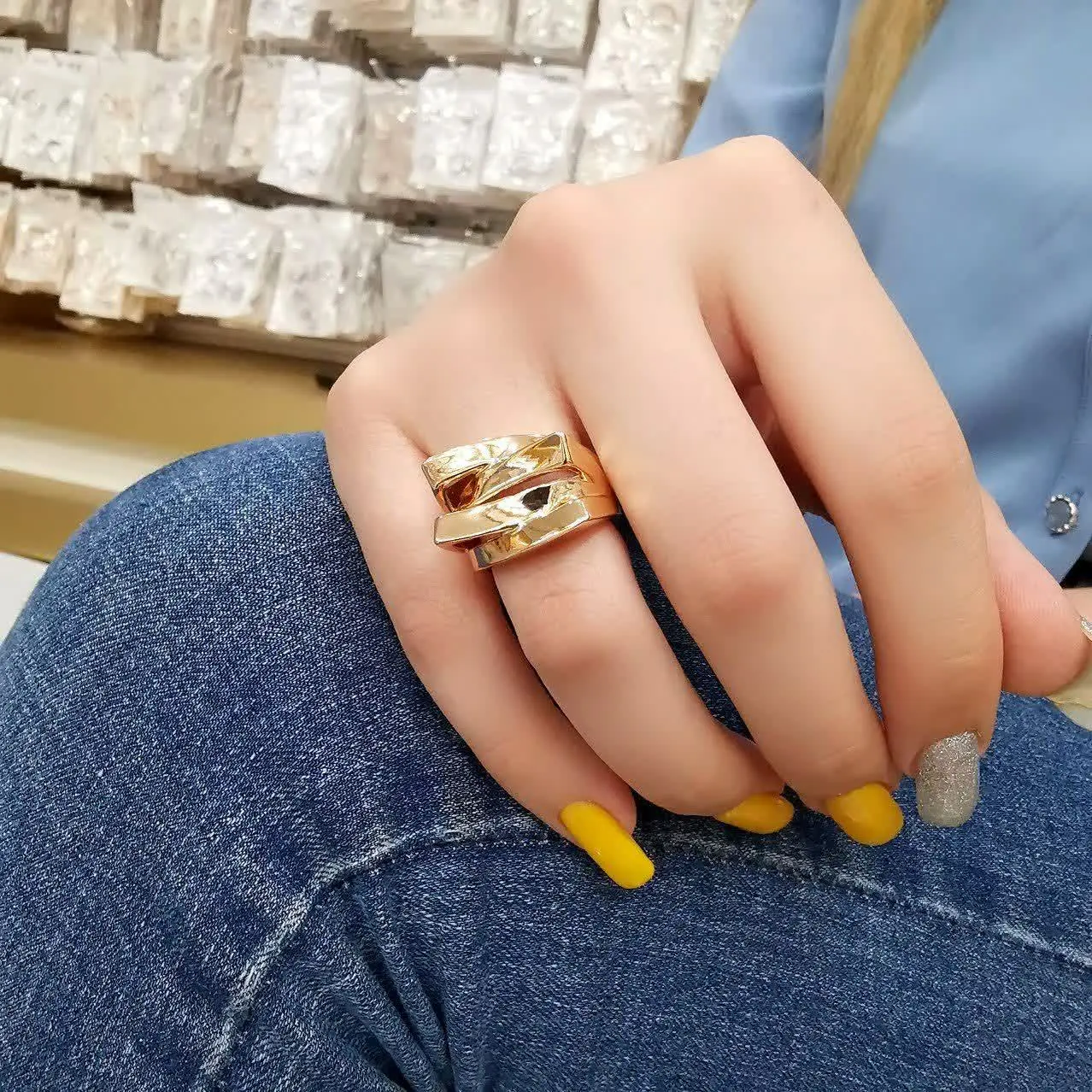 #انگشتر ژوپینگ کد ۱۰۷۴
