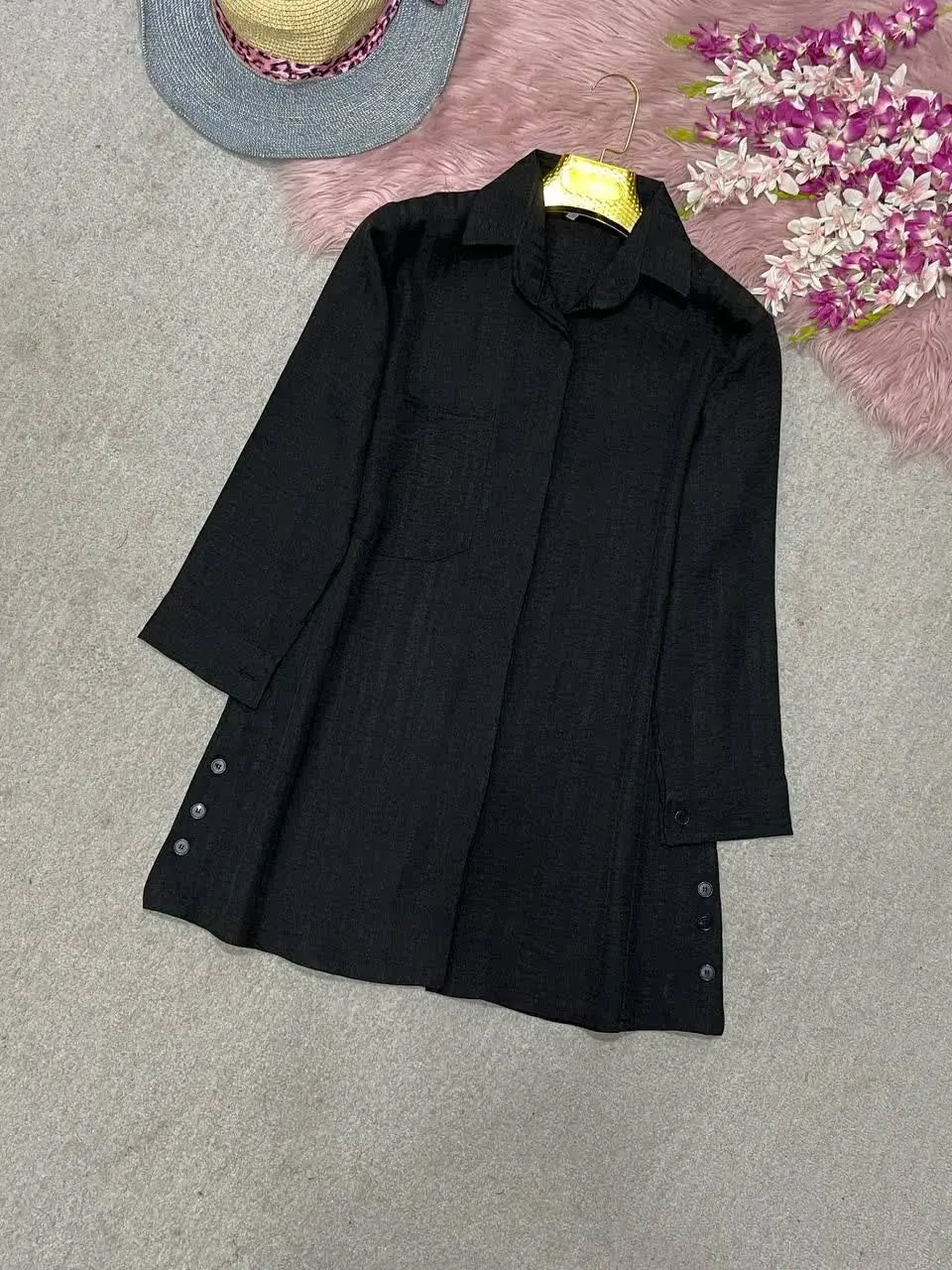 🛍نام: تونیک مانتویی سیما🍃