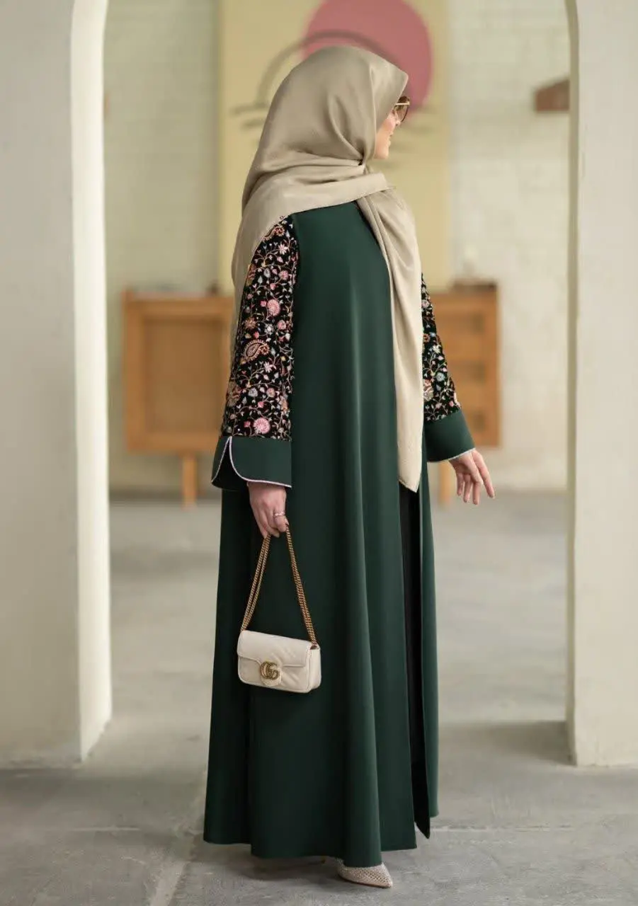 ☺️🌟و رونمایی از این عبای سبز
