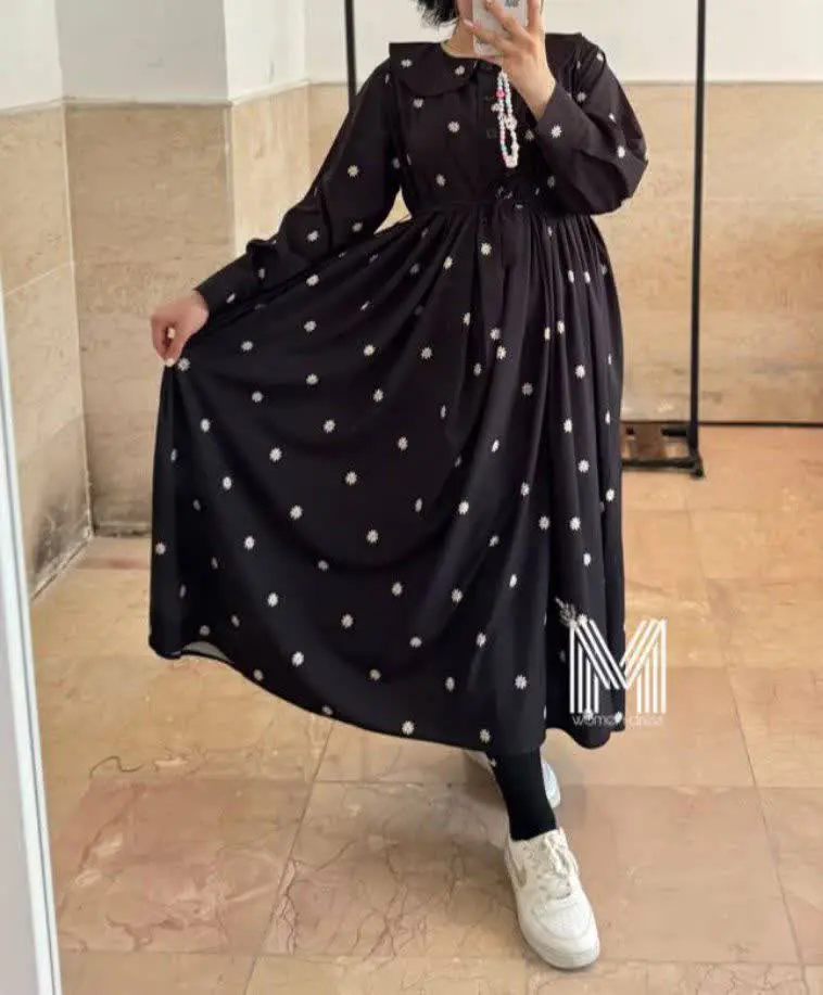 👚نام: پیراهن پرفروش بابونه ارسال فوری🌼
