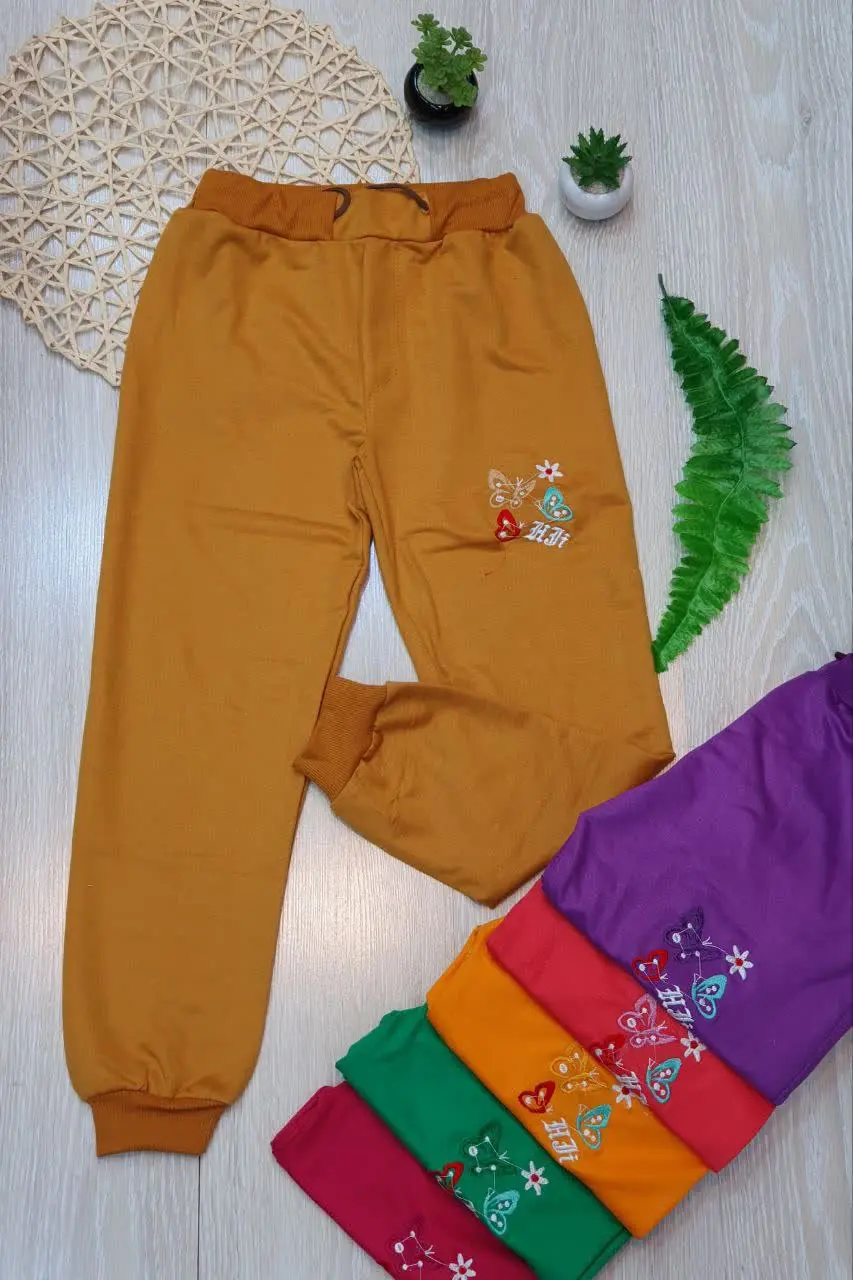 👖شلوار دخترانه پروانه

