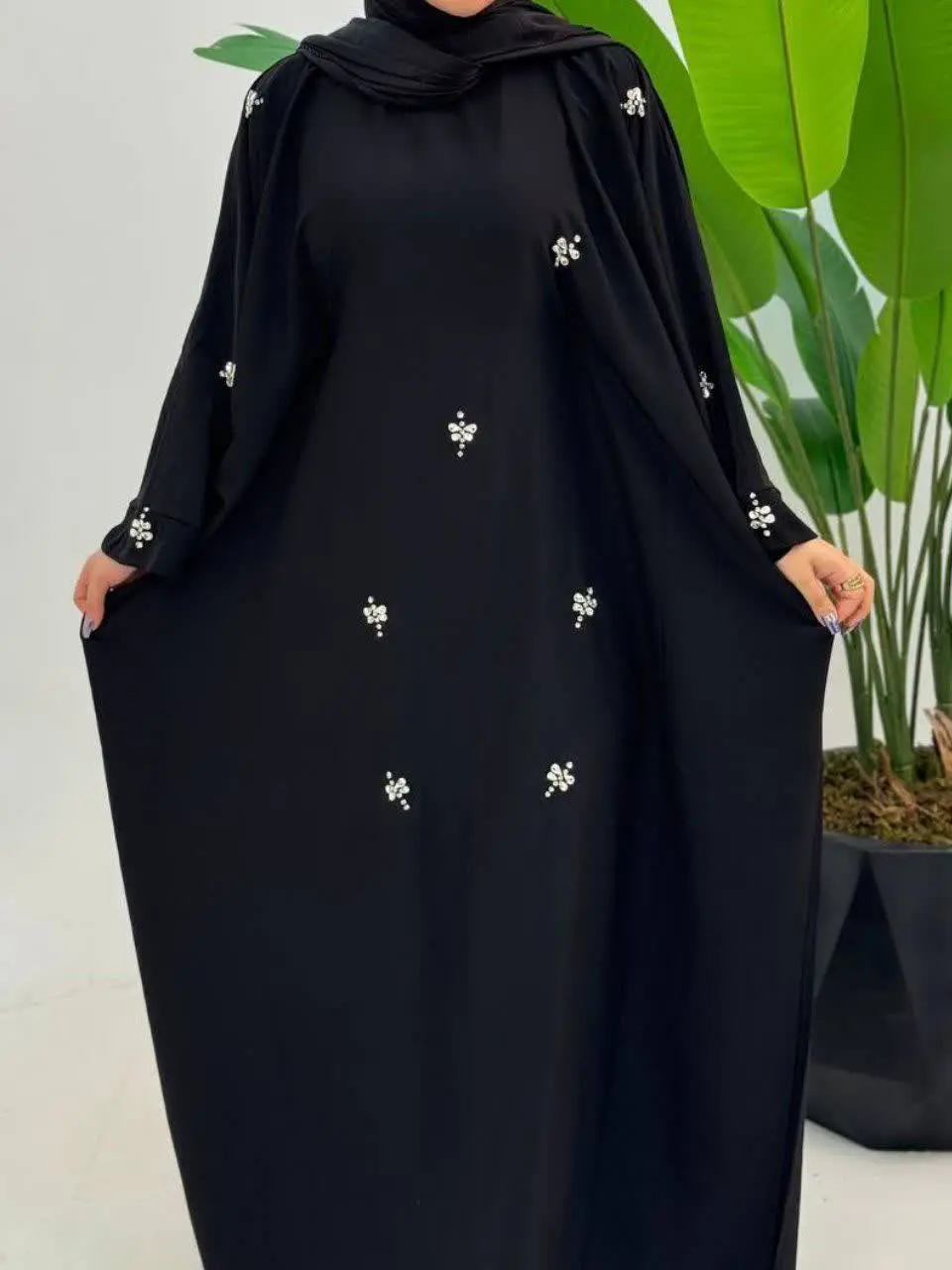 🖋نام: عبایی طرح ستاره
