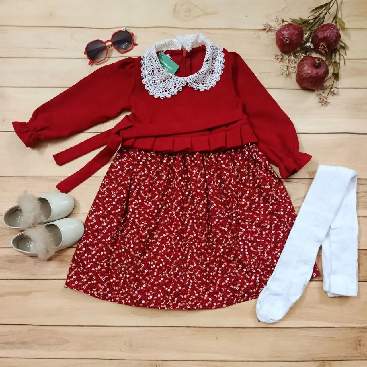 پیراهن گلدار طناز