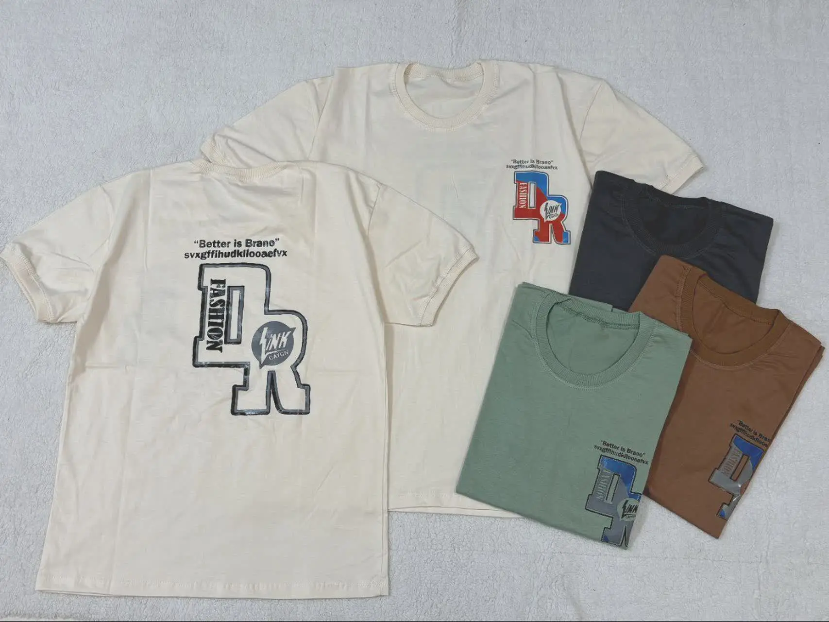 تک تیشرت پشت چاپ 💫💫
