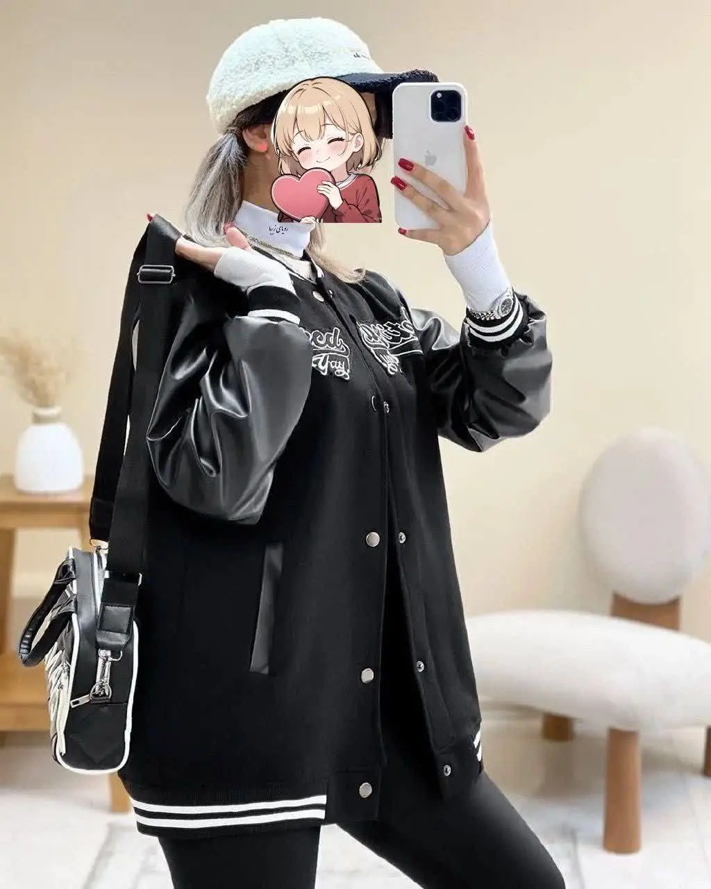 ❤️نام: سوییشرت بیسبالی
