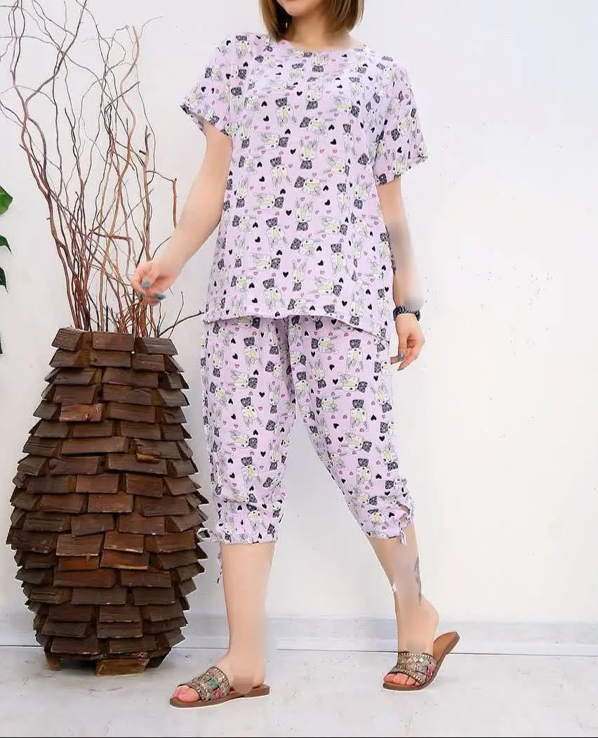 🌼ست تیشرت شلوار برمودا