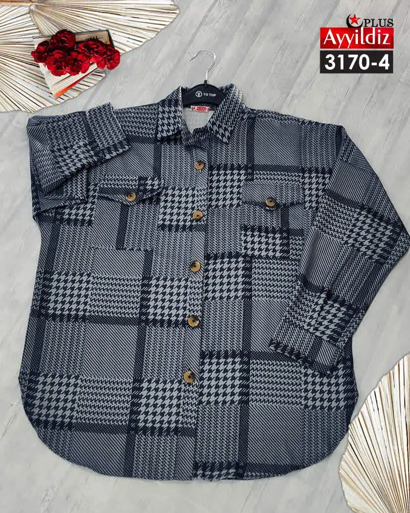 ✅ شکت بهاره بیگ سایز آی یلدیز