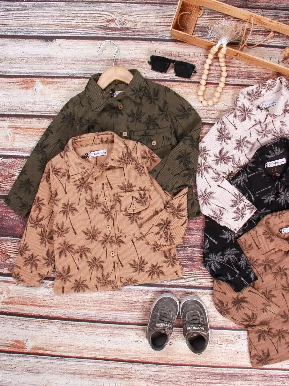 💢پیراهن مخمل کبریتی چاپ نخل💢
