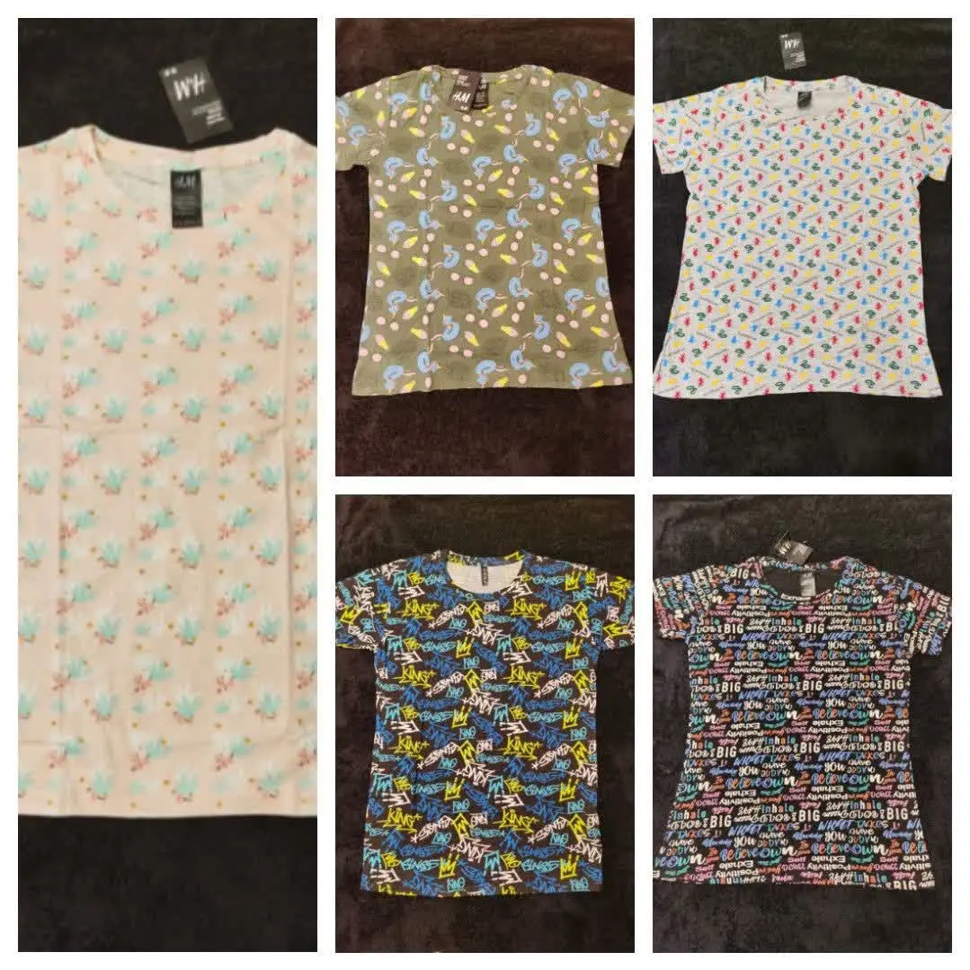 💎#تیشرت‌های #جذاب زنانه #H&M بسیار #پرطرفدار
