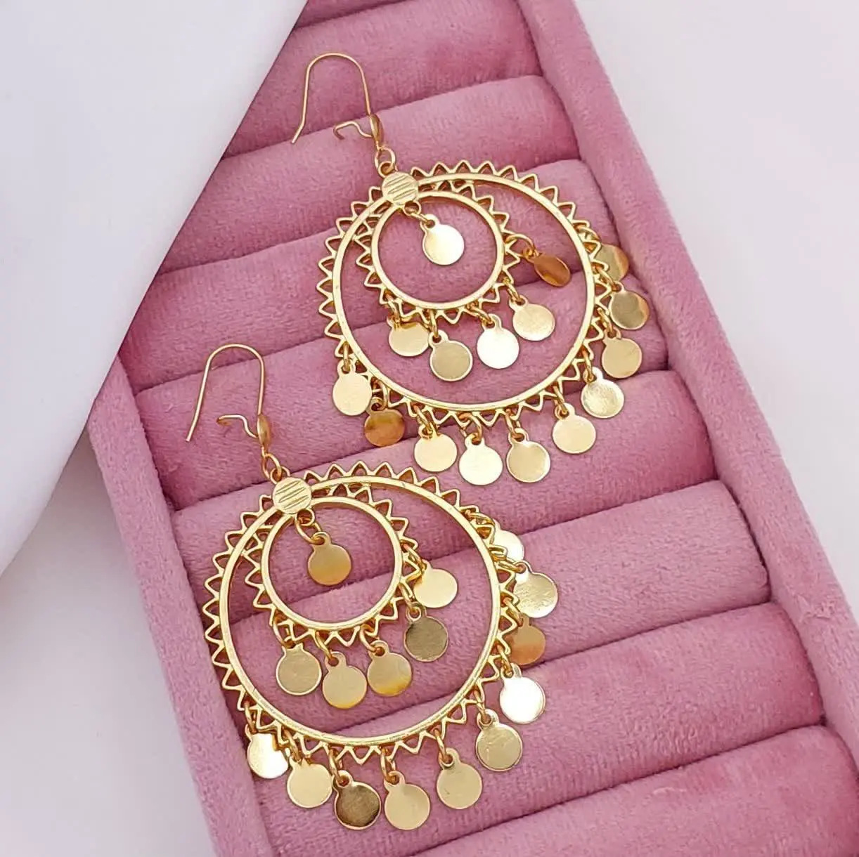 #گوشواره آویز بحرینی جدید😍😍
