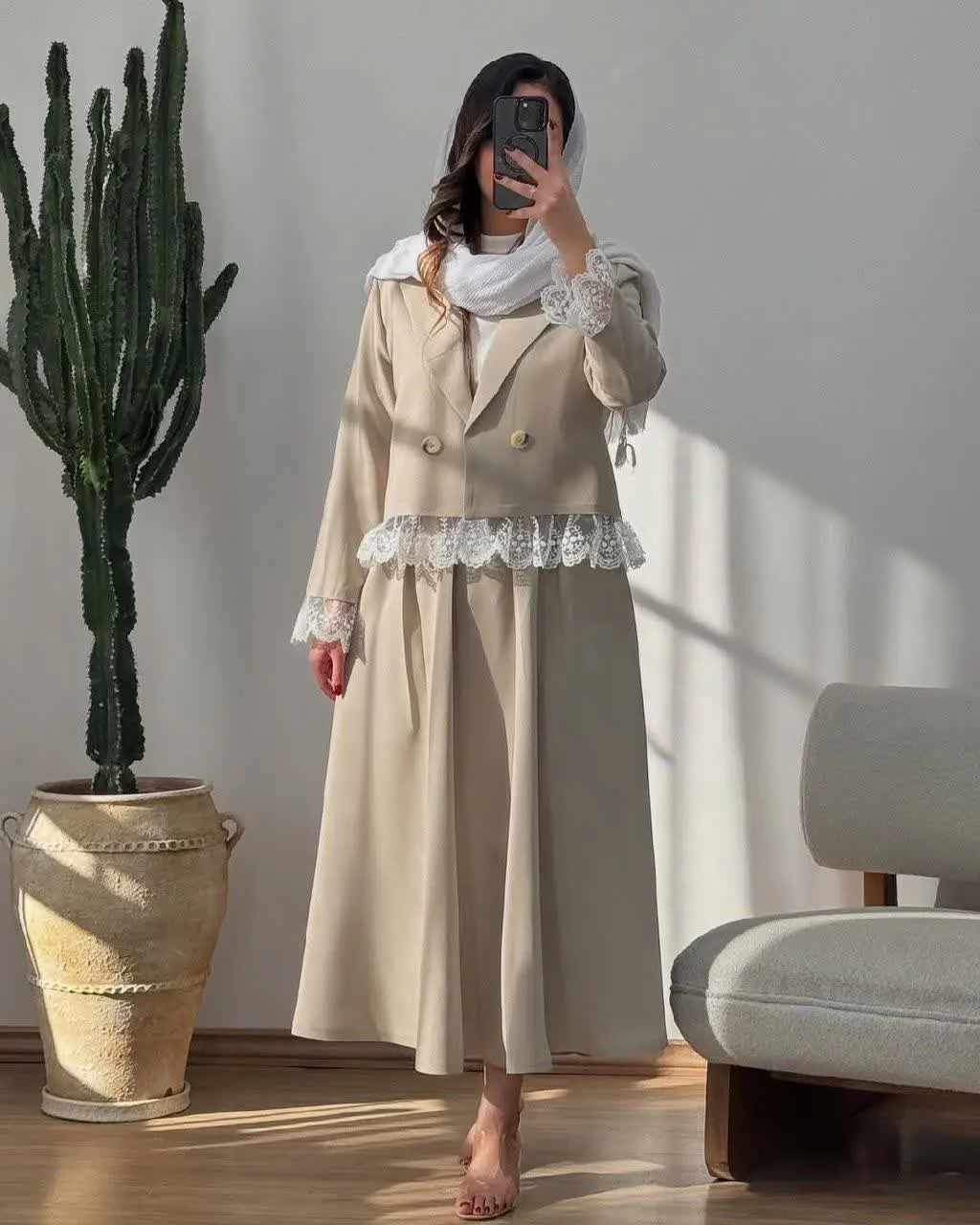 🌷نام: کت و دامن گیپور
