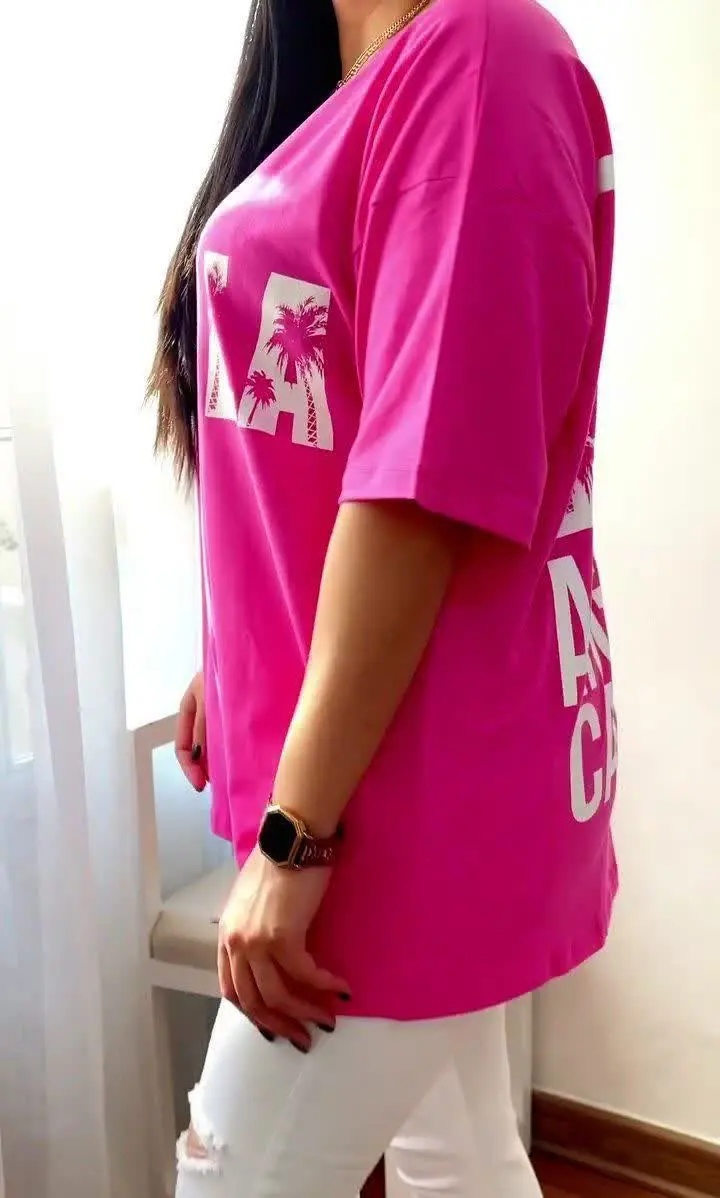 ❤️نام: تیشرت قواره دار LOS ANGELES
