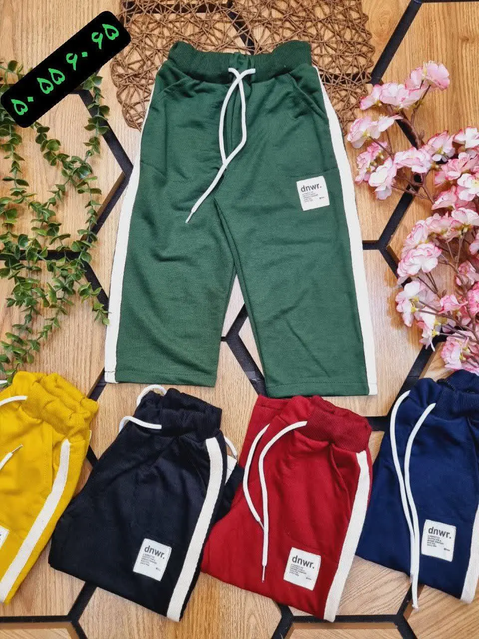 👖شلوار اسلش بگ بغل نوار پسر...