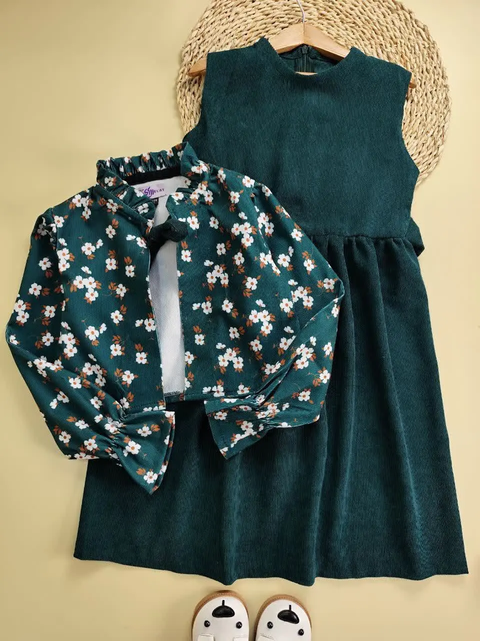 کت سارافون گل گلی یاسمن 
