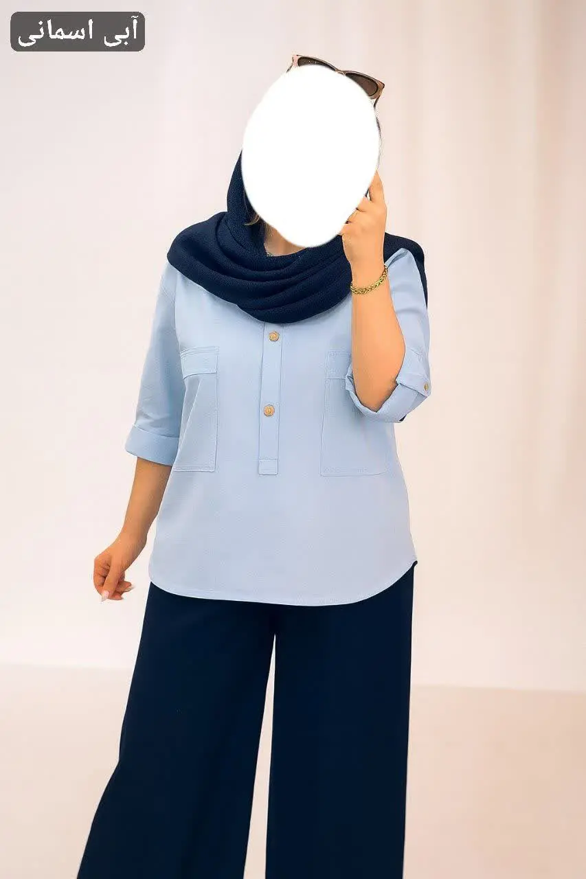 مانتو پشت دکمه ماهرخ