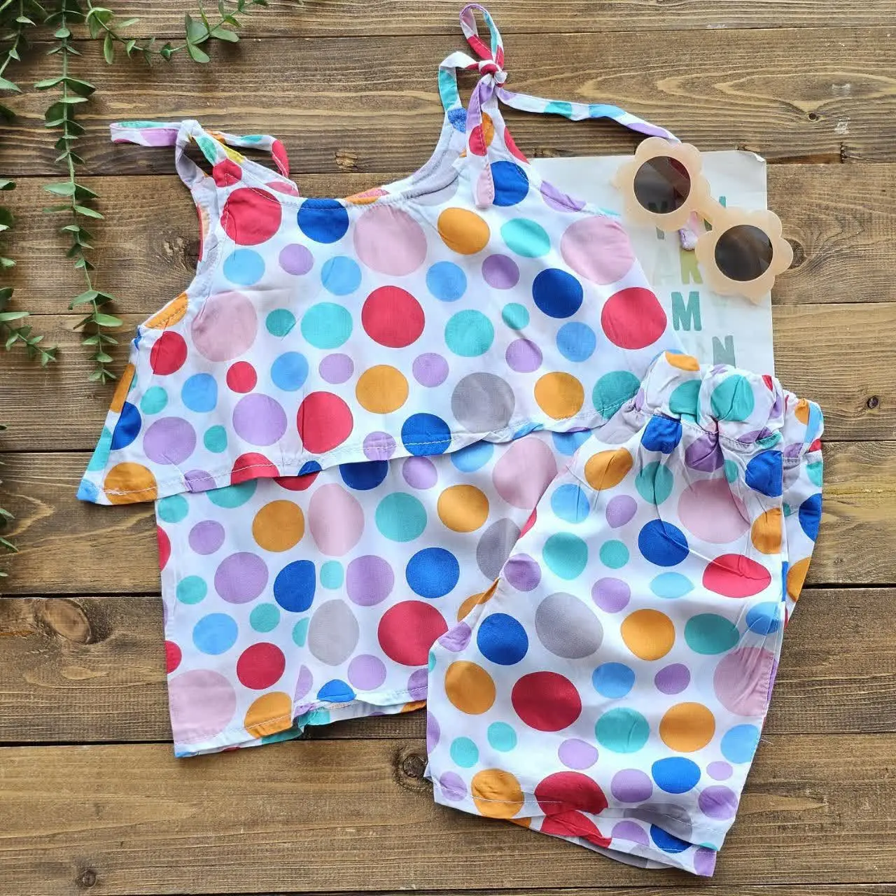 🌸تاپ شلوارک دخترانه🌸
