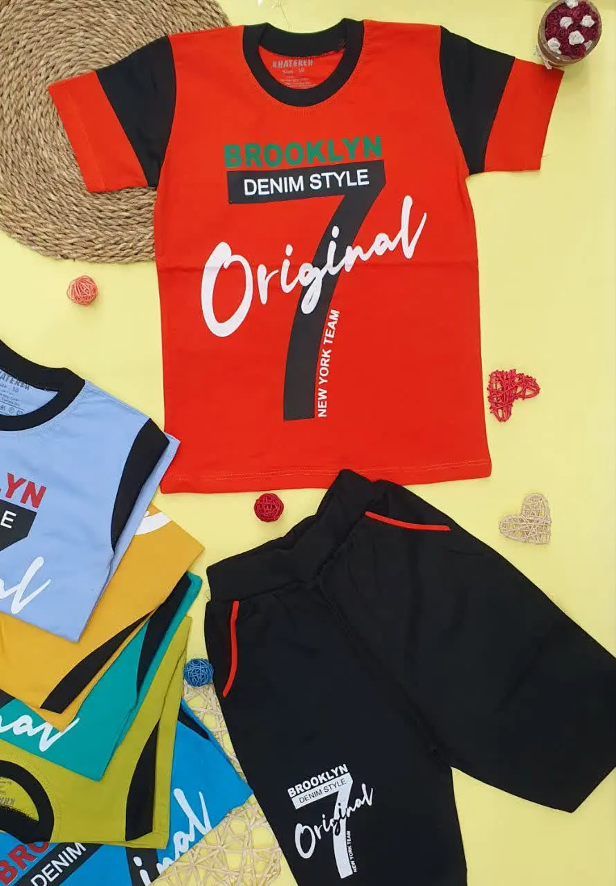 👕تیشرت شلوارک بروکلین
